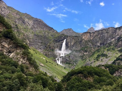 The Serio Falls (Cascate del Serio) are the tallest waterfall in Italy, and the second tallest waterfall in Europe.