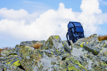  halt on the route, charging the battery with a solar panel