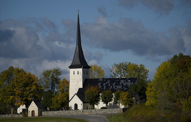 Church from 1200s in Eker&ouml;, Stockholm