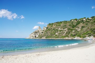 Plaża Grotticelle, Kalabria, Włochy