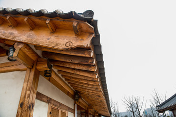 Under shelter
