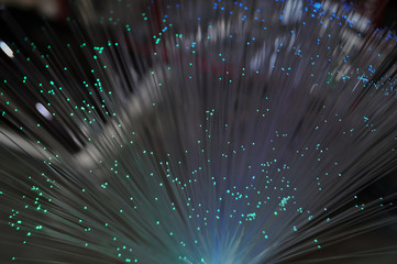 Fibre ottiche colorate