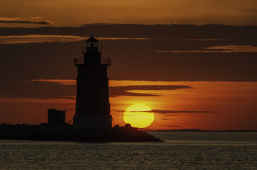 Lewes Beach Delaware Lighthouse