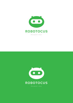 Robotocus logo template.