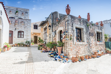 Margarites Village - known for its pottery, in Rethymnon in central Crete
