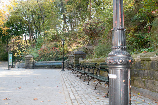 Morningside Park Located in Manhattan, New York City