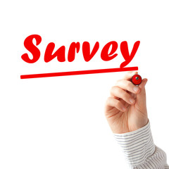 Survey text icon