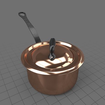 9 quart copper saucepan