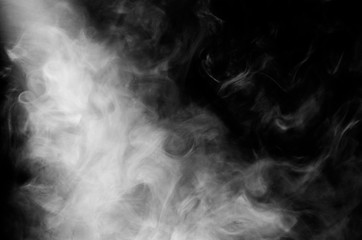 beam of light through abstract smoke background