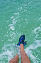 Feet in ocean 021
