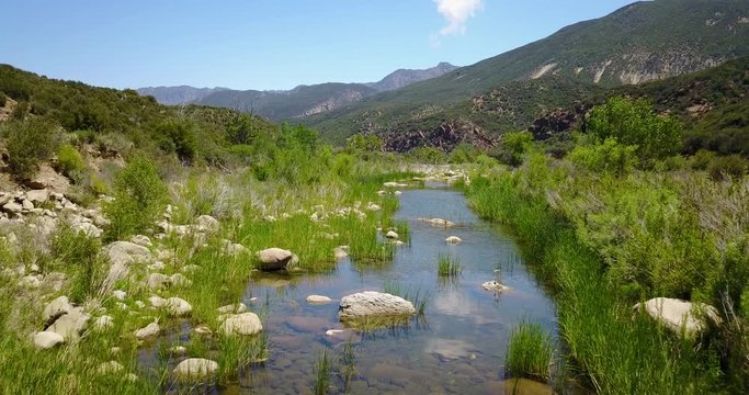 Sespe River Wilderness Ojai Aerial