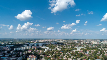 photo from the sky, Rivne, Ukraine
