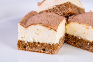 Cake with cream