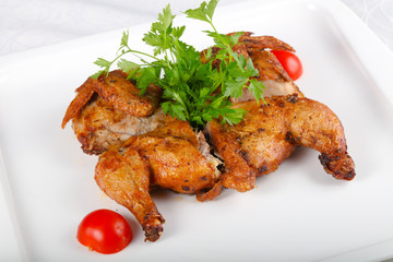 Roasted chicken