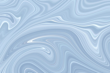 A wave pattern of white and blue. The background is turquoise with streaks and curved lines.