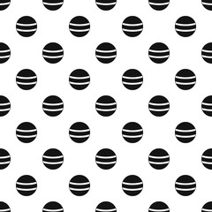 Black with white stripes pattern seamless in simple style vector illustration
