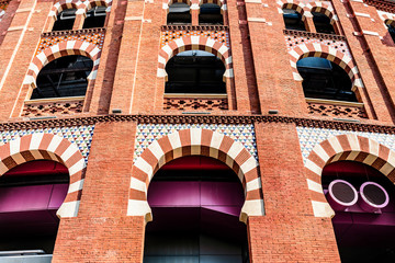 Arenas De Barcelona was Torero Arena, and now it is a Shopping Center at the Spain Square