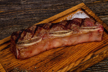 Beef steak short ribs