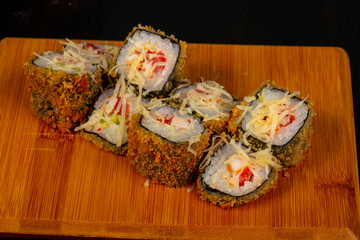 Japanese tempura roll