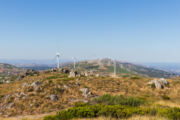 Landscape Wind turbines