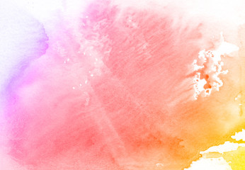 Fototapeta premium watercolor background with copy space for text