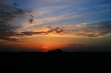 Obraz premium sunset 