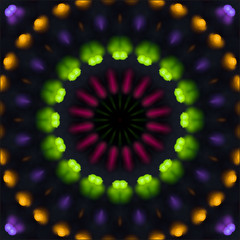 symmetrical radial background / abstract background illustration