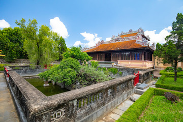 Fototapeta na wymiar Hue Imperial Citadel