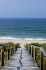 Obraz premium S. Pedro de Moel Beach, Portugal