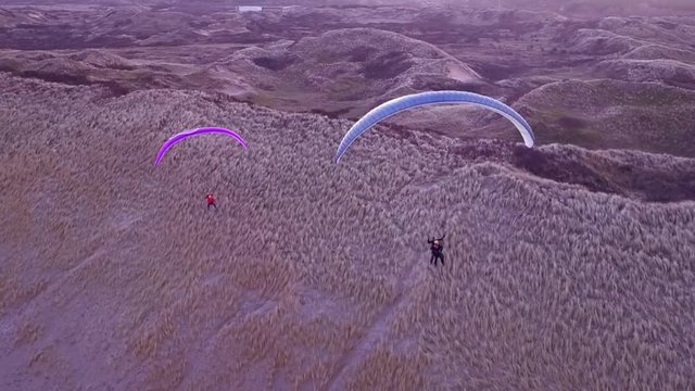 Really nice Drone/Aerial (VLOS) flight, shooting some parapenters/soarders in sunrise. Location The Netherlands
Shot was made by a profesional drone pilot.