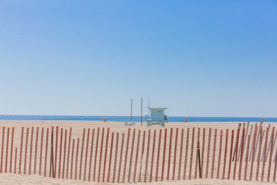 Lifeguard House On Venice Beach, Los Angeles