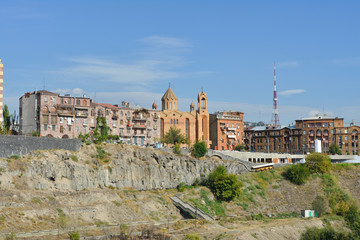 Fototapeta na wymiar Saint Sarkis Cathedral, Yerevan Armenia