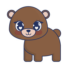 cute bear adorable character