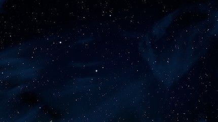 Deep space. Background texture. Realistic cosmos illustration.