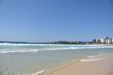 Fototapeta na wymiar Praia azul