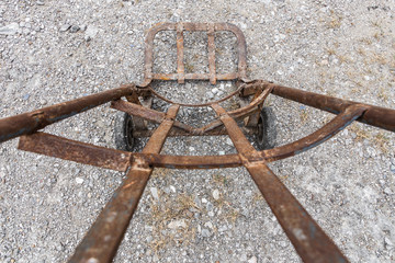 Old iron trolley