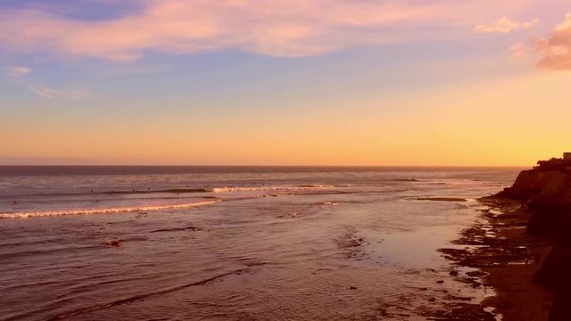 Santa Cruz, Pleasure Point, on the northern Monterey Bay in Santa Cruz County, California, USA, a world renowned surf location