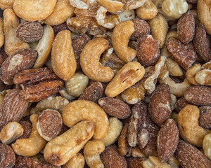 Fototapeta premium Mixed Nuts - Roasted and Salted