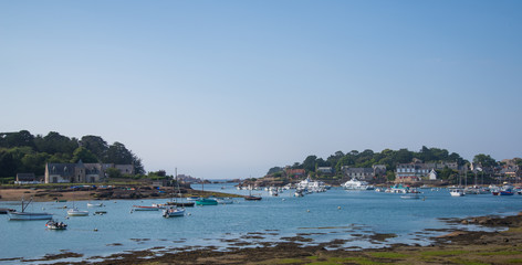 Fototapeta premium Port de Ploumanac'h Cotes d'Armor Bretagne France