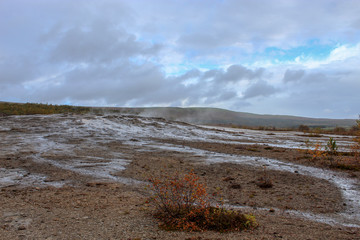The Great Geysir in Iceland