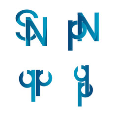 creative modern Letter Logo Design Template vector