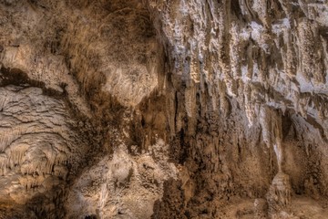 Carlsbad Cavern National Park is largely an Underground Cave System