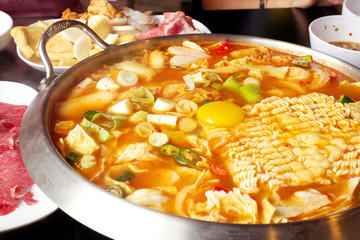Korean hot pot