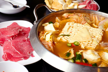 Korean hot pot