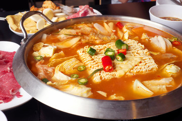 Korean hot pot