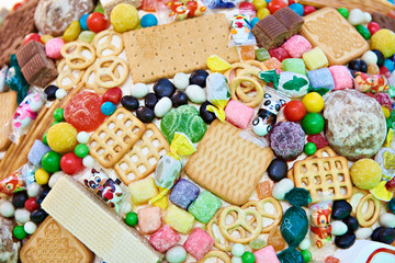 Candy and cookies