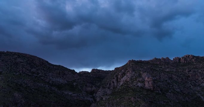 Clouds over Mt Lemmon