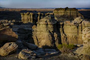 Adobe Town in the Red Desert of Wyoming