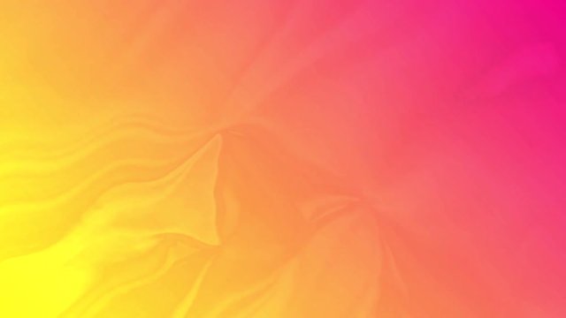 Gradient liquid vj animated render background with pink and yellow colors