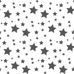 Star seamless pattern. Cute kids star seamless pattern. Seamless patter with stars. Star background. Babies fashion. Vector illustration,